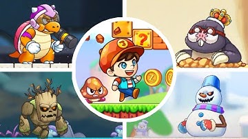 Super Matteo Adventure All Bosses