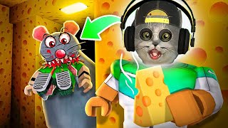 Bezim Od Najveceg Pacova Na Svetu U Robloxu Cheese Escape