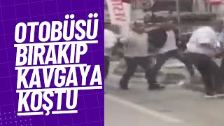 İett Şoförü Otobüsü Bırakıp Kava Koştu