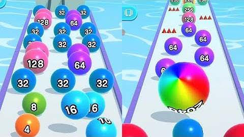 BallRun 2048 Gameplay Level 67 - 70 ( Android IOS GamePlays )