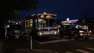 Mta Bus: Q66 buses with Old Gen #3594 and Next Gen #4455 (8/23/23)