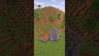 MINECRAFT EASY STARTER HOUSE BUILD!? #shorts #minecraft #minecraftbuilding #fantasy #minecrafts