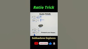 Ratio Trick 🔥 Solve in 2 Sec 😱           #math #mathtricks #ratio #Shortsfeed #shorts #ssc#trending