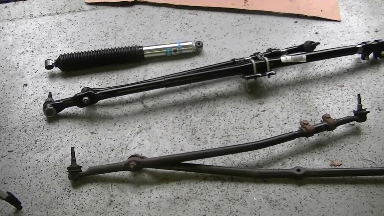 Dodge Ram 2nd Gen Steering Upgrade Tie Rod - YouTube