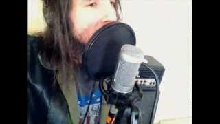 Recording Somebody To Love backing vocals in the studio...