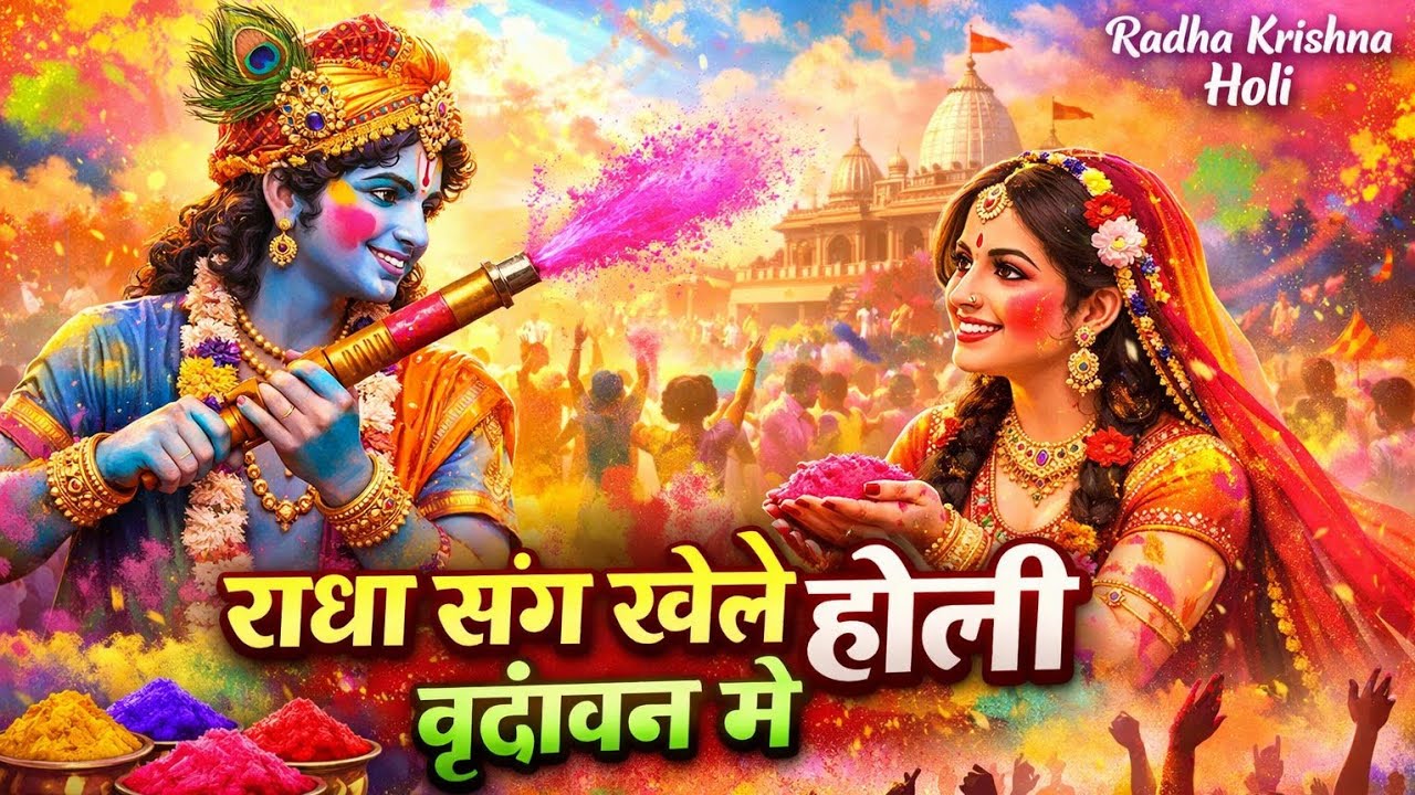 Radha Sang Khele Holi Vrindavan Main | राधा संग खेले होली वृंदावन में | Holi Special Bhajan 2026