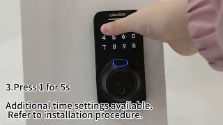 U68 Automatic lock setting