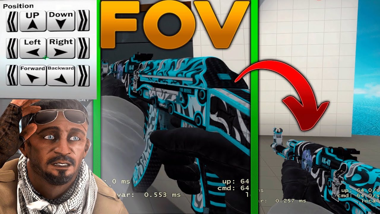 ASI DEBEN CONFIGURAR su VIEWMODEL en CSGO - YouTube