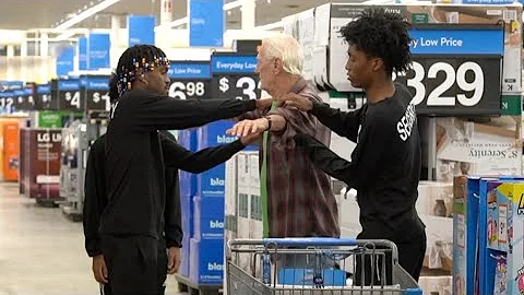 Fake Security Guard Prank!