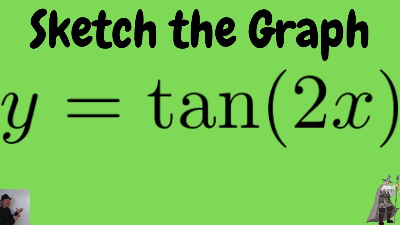 Sketch The Graph Of F X Tan 2x Youtube