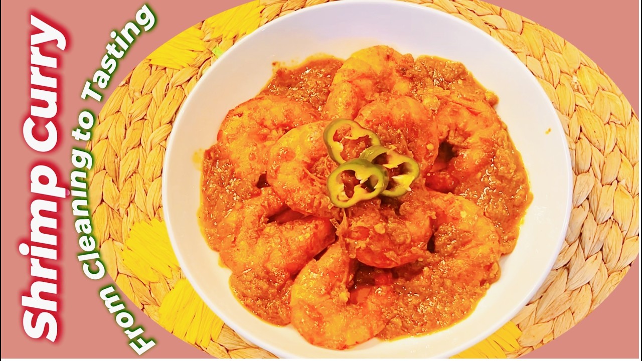 Juicy Shrimp Curry - Perfect with Pulao, Biryani & Rice | চিংড়ি কারি | Prawn Masala Gravy 🦐