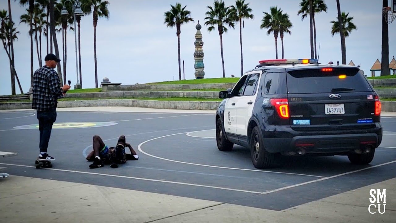 LAPD PATROL VENICE BEACH BOARDWALK 09.18.2021 YouTube
