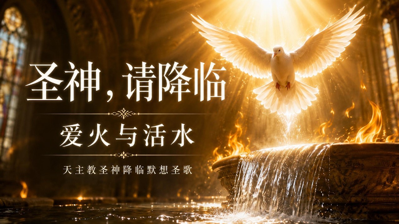 《圣神，请降临！》点燃爱的火焰｜天主教圣神降临节默想圣歌 MV - YouTube