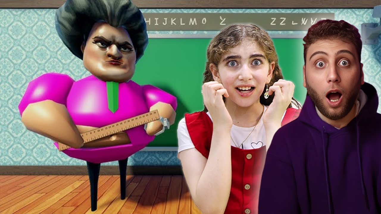 هربنا من فصل المدرسة الشريرة 😱