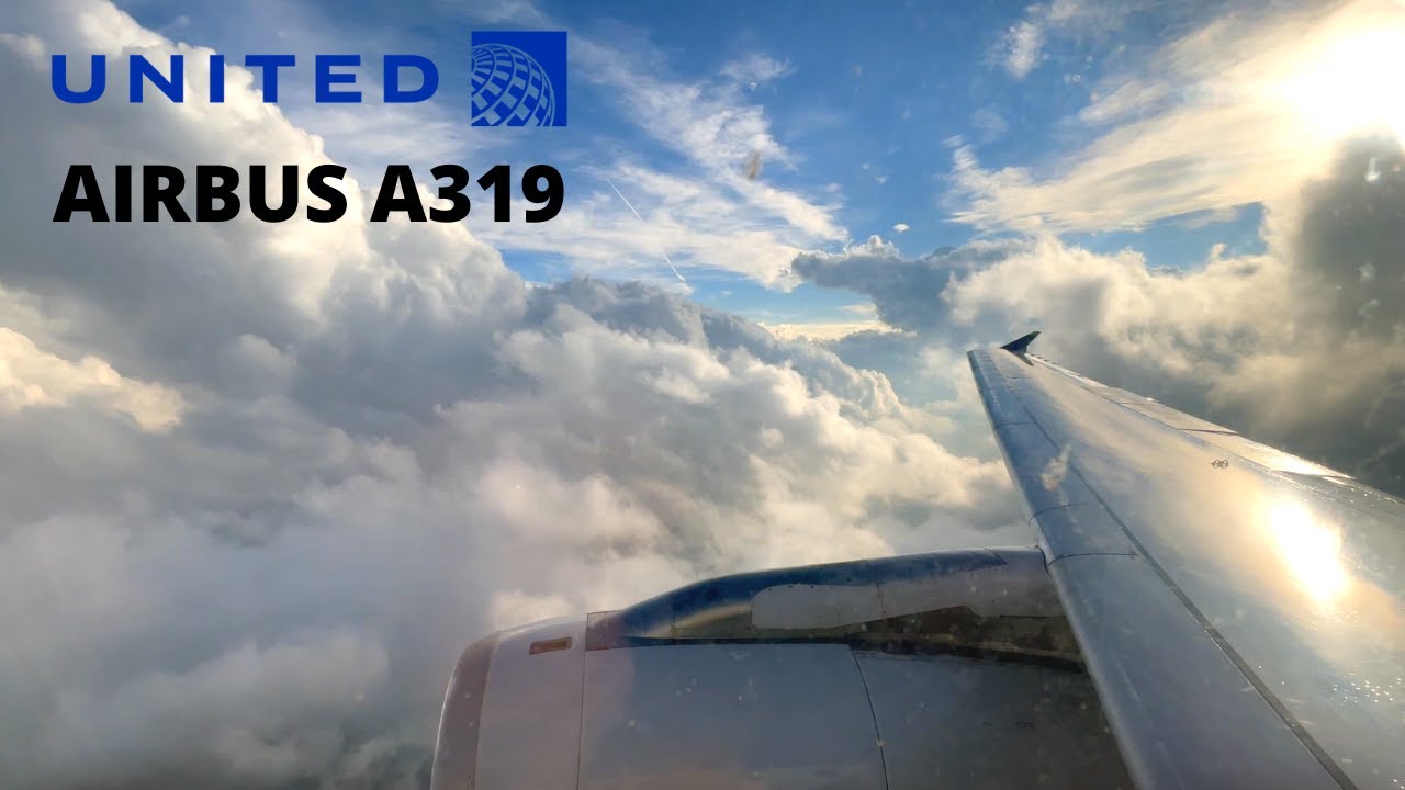 [4K] TURBULENT DENVER APPROACH | United Airlines Airbus A319 ...