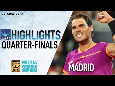 Highlights: Nadal Thiem Through To Semis In Madrid 2017