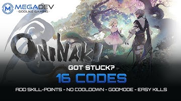 ONINAKI Cheats: Godmode, No Cooldown, Easy Kills, ... | Trainer by MegaDev