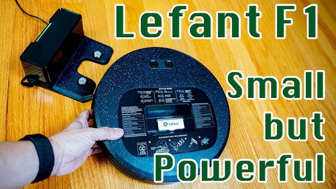 Lefant F1 hands-on: Tiny and yet powerful robotic vacuum (and mop