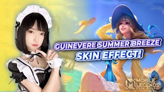 REVIEW SKIN SUMMER TERBARU GUINEVERE SUMMER BREEZE -  MOBILE LEGEND INDONESIA