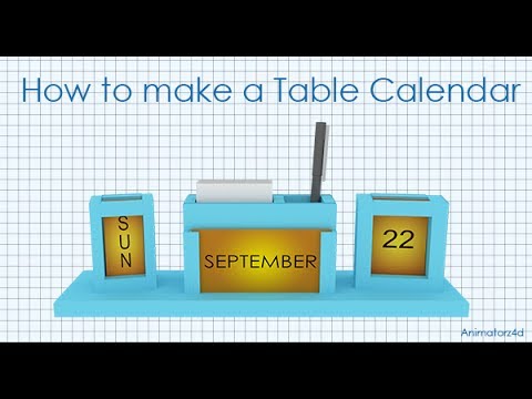 how to make table calendar how to make a table calendar do it simple how to make table calendar how to make a table calendar do it simple