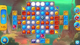 Fishdom 2424 Level - NO BooSTERS