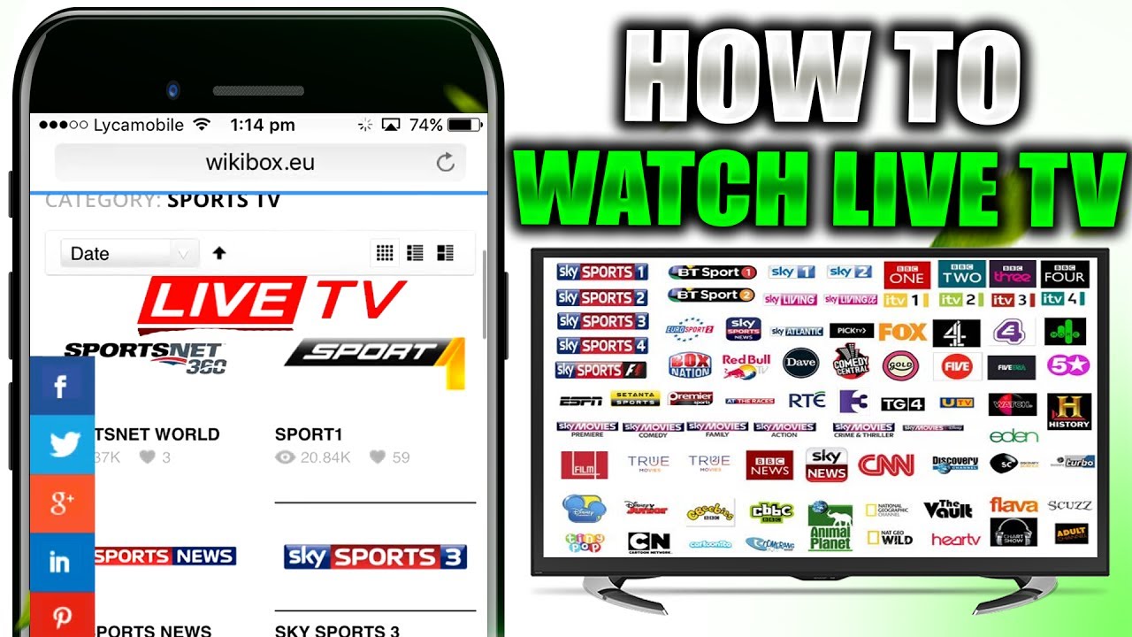 How To Watch Live Cable TV & Live Sports On iPhone/iPad(NO JAILBREAK NO ...