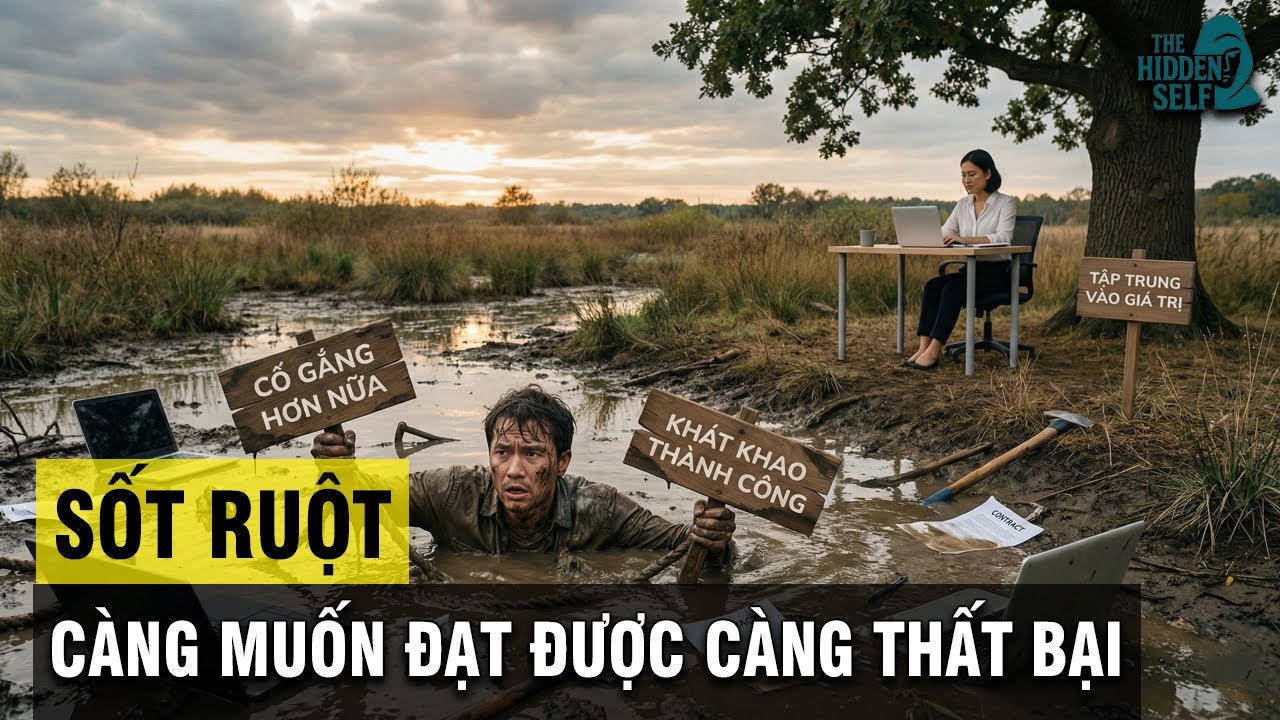 NGHỊCH LÝ VỀ SỰ SỐT RUỘT - KHI CÀNG CHĂM CHĂM VÀO VẠCH ĐÍCH VÀ KẾT QUẢ BẠN SẼ CÀNG NHANH THẤT BẠI