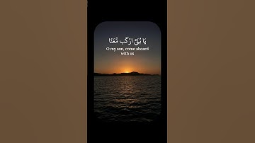 قَالَ سَآوِي إِلَىٰ جَبَلٍ يَعْصِمُنِي مِنَ الْمَاءِ | سورة هود | عبد الهادي كناكري #quran