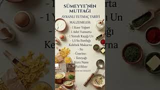 Kelebek Makarnalı ayran çorbası belki bilirsiniz adını Tutmaç #mutfaksırları #keşfet #pratiktarifler