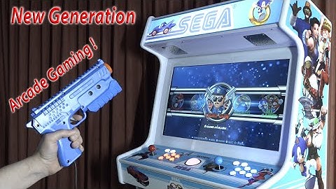 Next Generation Custom Sega Arcade Machine & Light-Gun Support ! 😲