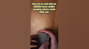 Replace Money Clip with Billfold on PunCube Mech Wallet. #minimalistwallet