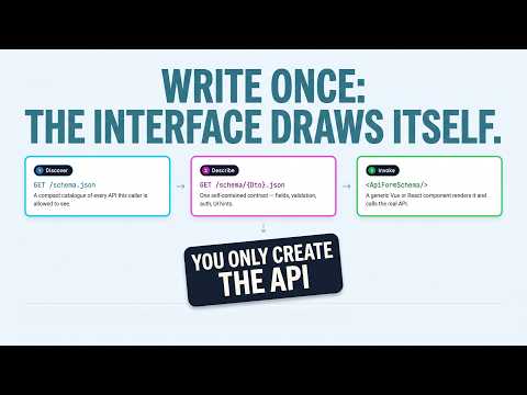 API Schema: Auto Runtime UIs and Executable Contracts