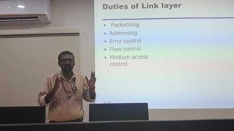 Video lecture on Media Access control by Dr D Sivakumar Professor and Head, CSE,AMET University