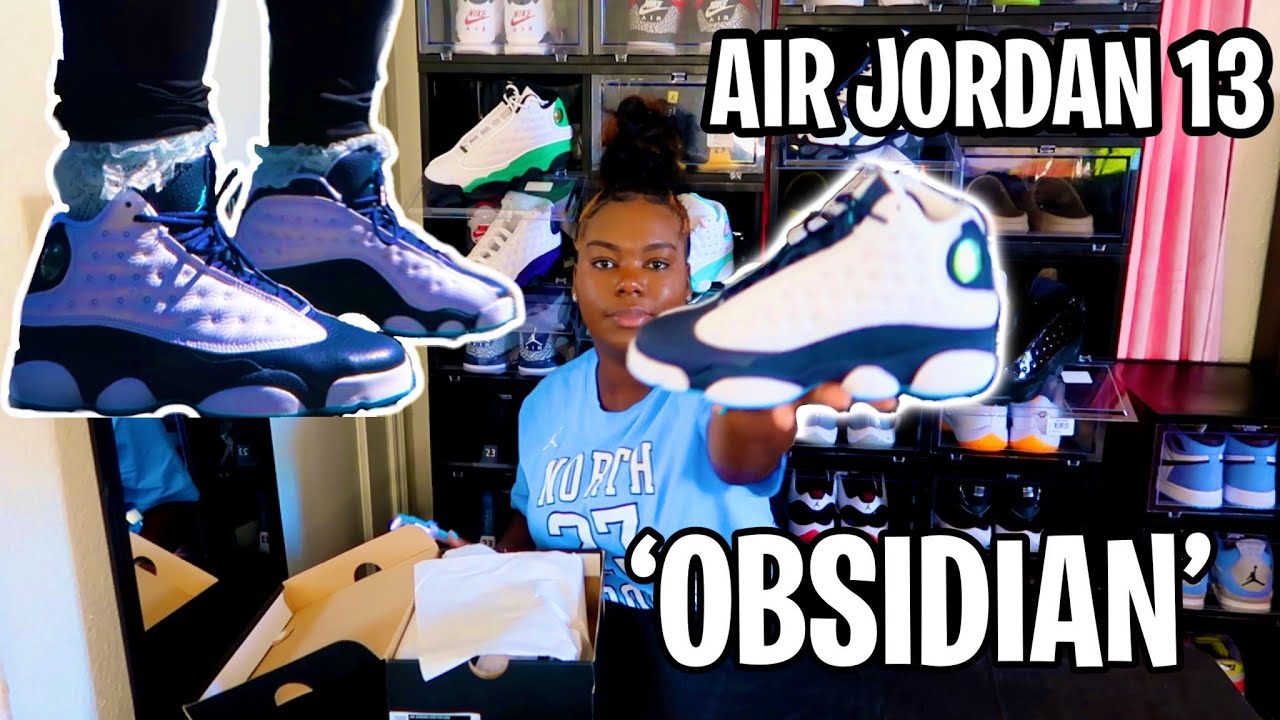 jordan obsidian on feet