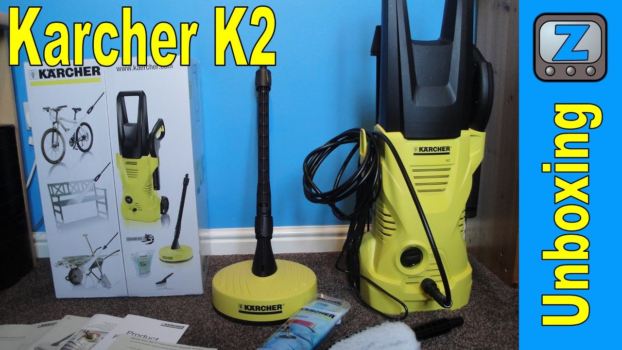 Karcher K2 Pressure Washer Unboxing and Demo 