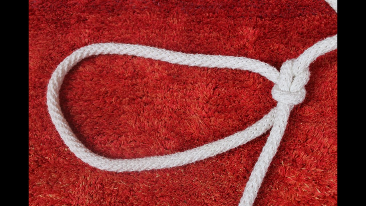 Jak Zawiązać Wstążkę Na Pudełku 8. Jak zawiązać... węzeł ratowniczy - YouTube