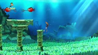 Rayman Origins 100% 25 Sea Of Serendipity - Freaking Flipper Hd