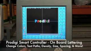 Prodigi Embroidery On Board Lettering