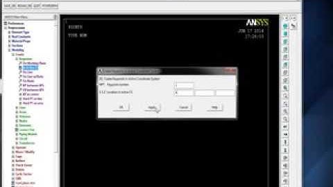 Ansys  Beam with variable cross section-VIDEO TUTORIAL-CADD SCHOOL