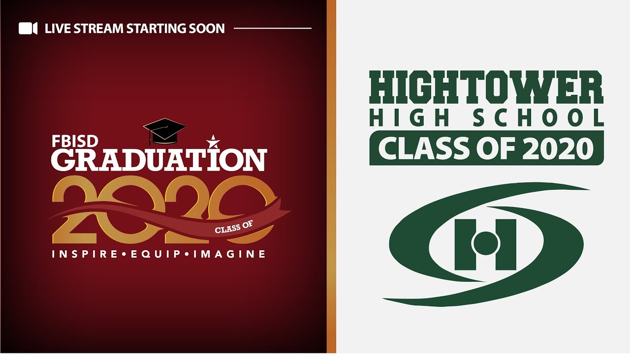Hightower High School Fort Bend ISD Graduation 2020 YouTube