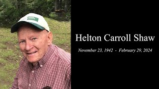 Carroll Shaw - Funeral Ceremony