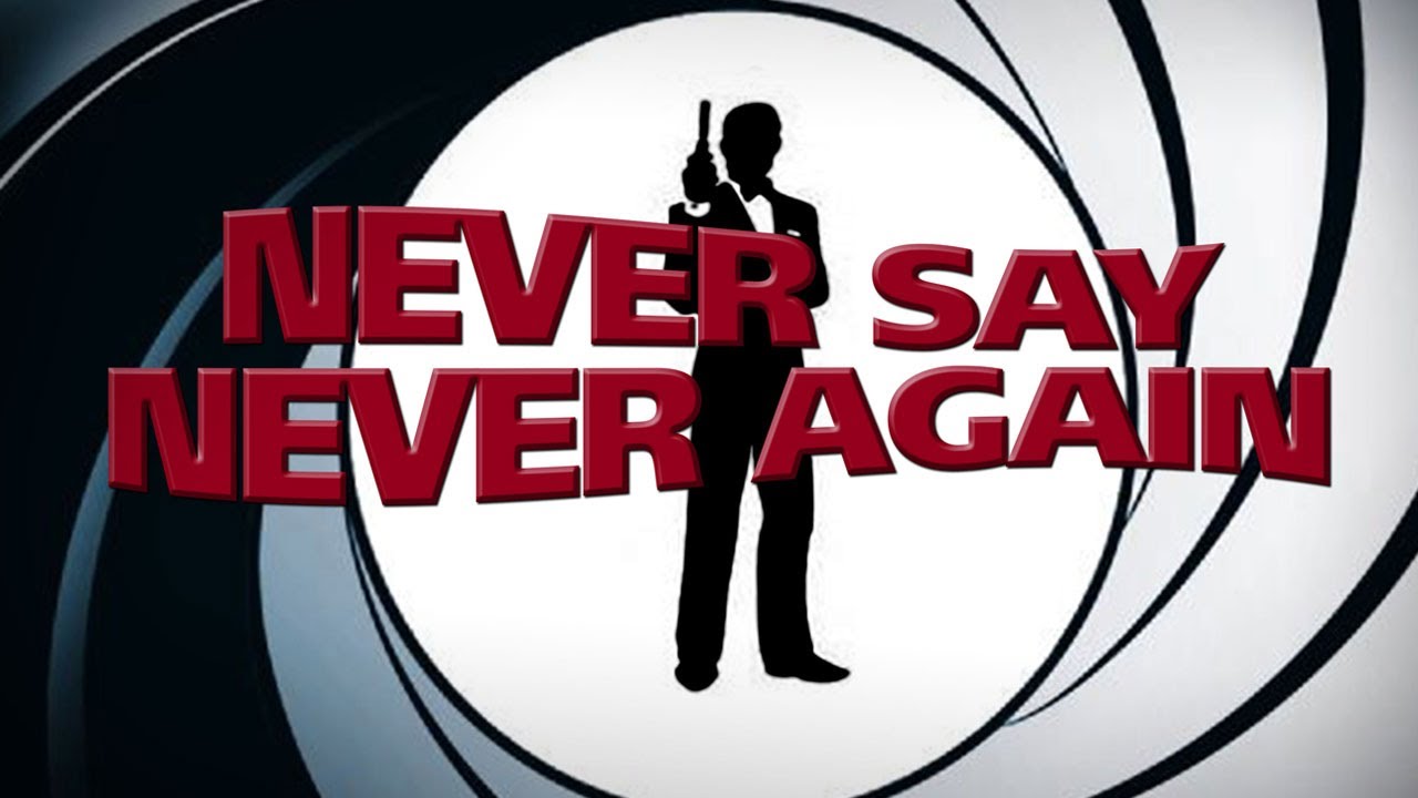 Never Say - Again NEVER Soundtrack SAY Michel Legrand | Again