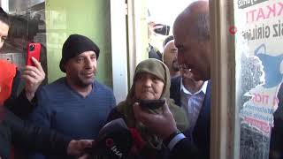 Cumhurbaşkanı Erdoğan, Selzede Zülfiye Ninenin Evine Misafir Oldu