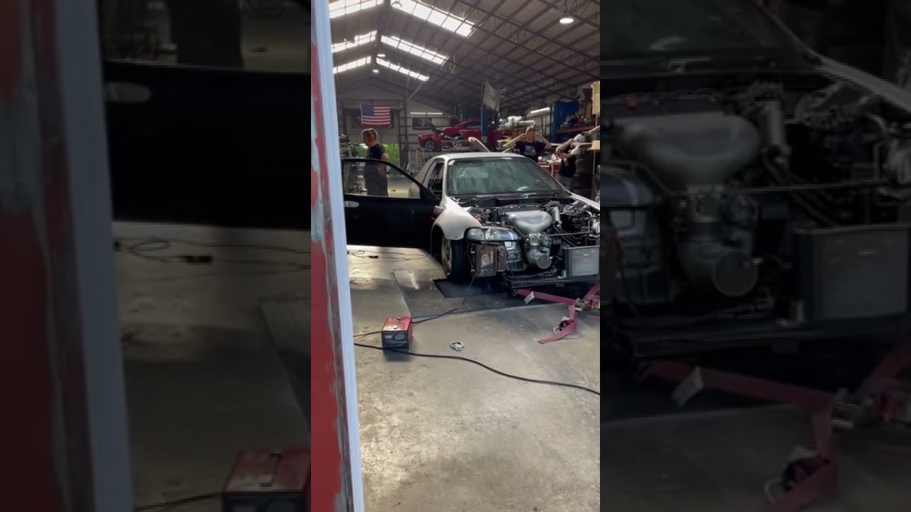 “Stock block” 400hp Nitro K24 civic hits different !! 