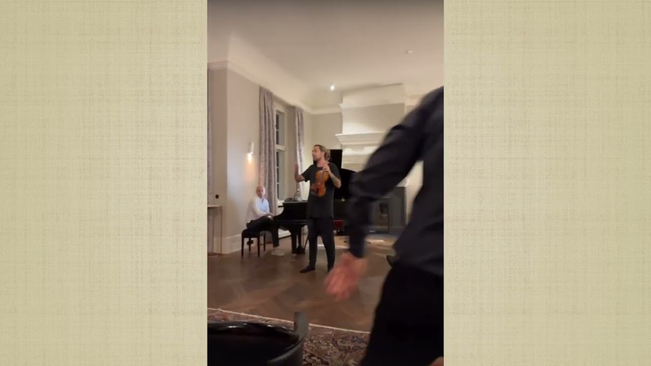 David Garrett - Meeting of members of the Guarneri Del Gesu Club - 06.09.2024