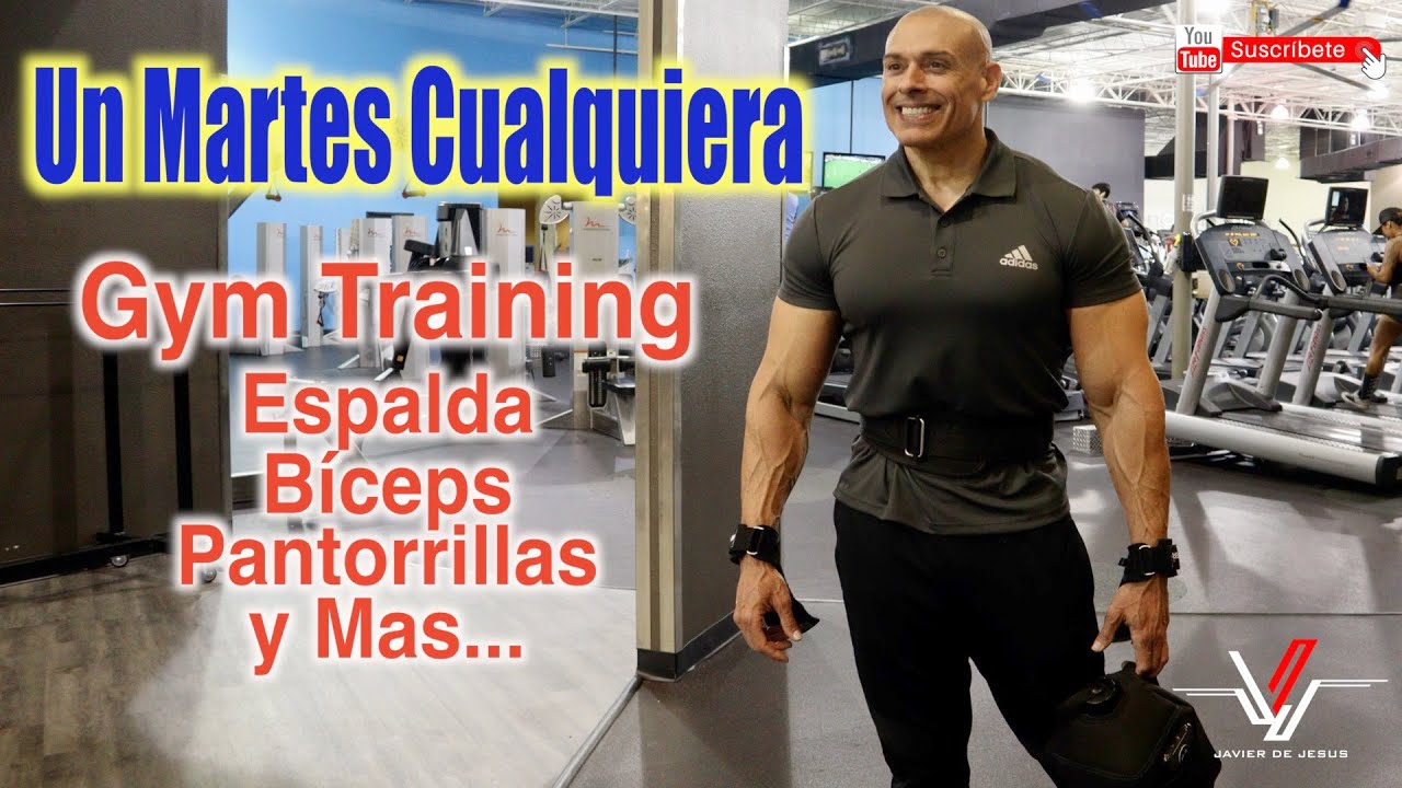 Mi Entrenamiento de Espalda en el Gym - Vlog - YouTube