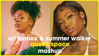 Queen Space | Ari Lennox & Summer Walker | Soulful Deep House Mashup