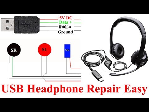 Video: How To Make Usb Headphones