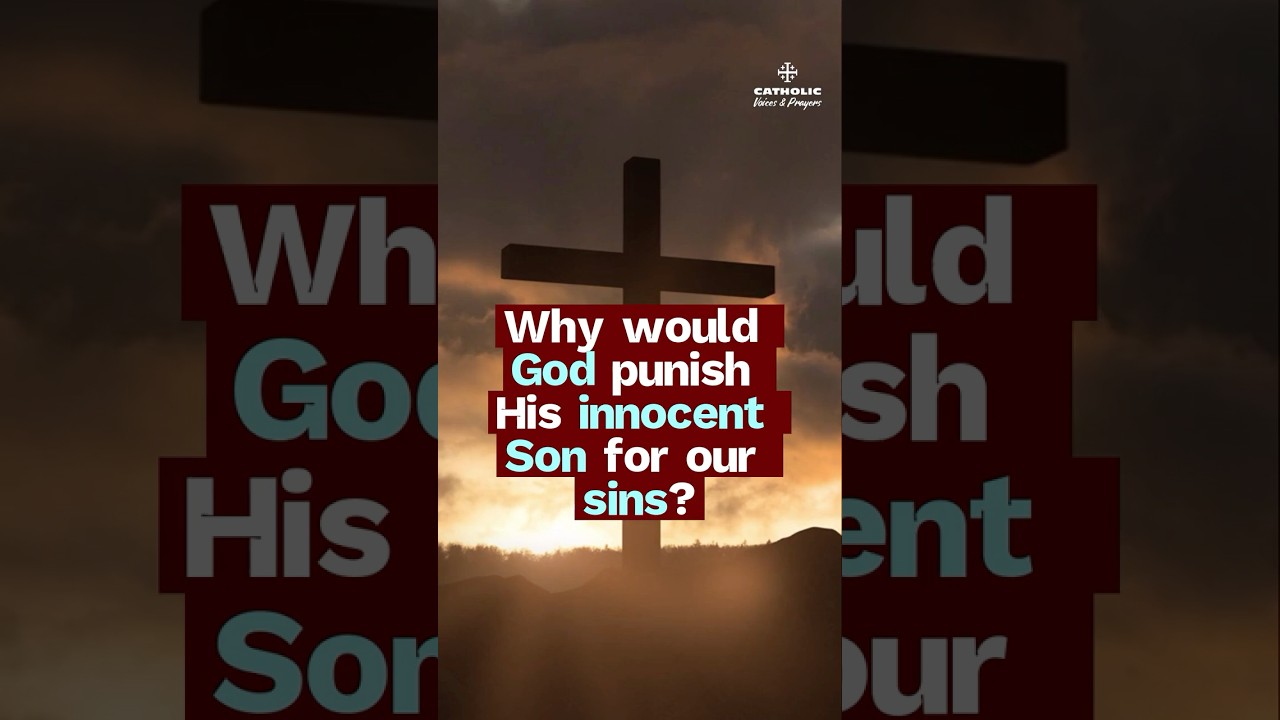 Why would God punish His innocent Son for our sins?
