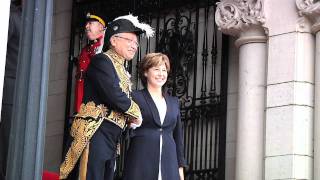 Lieutenant-Governor Arrives for Throne Speech 2011